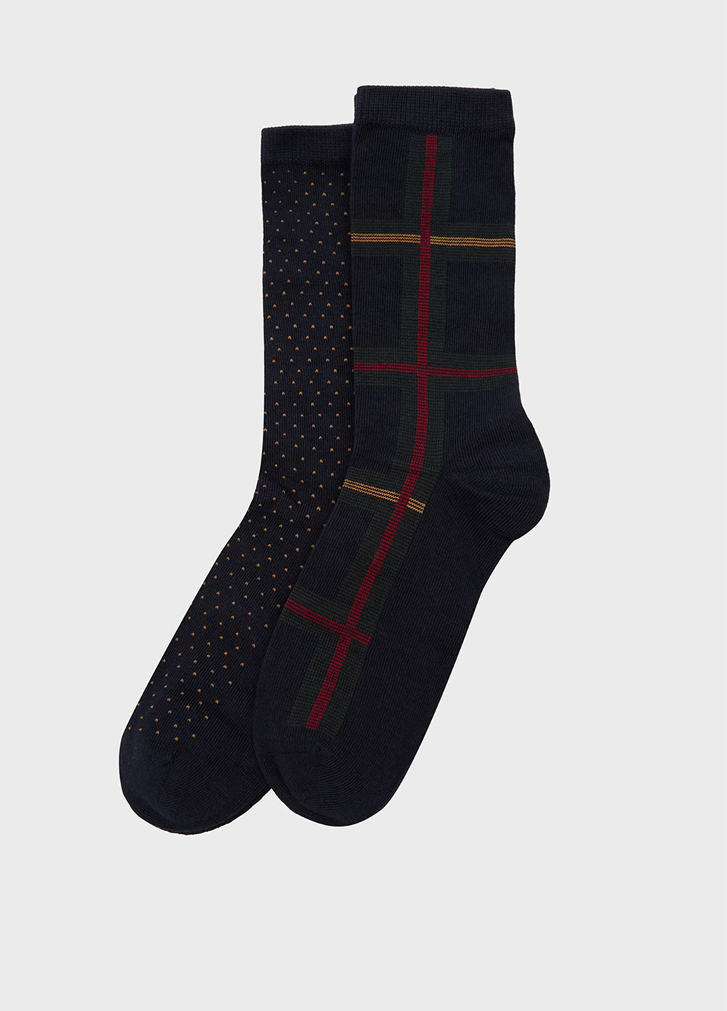 Тёмно-синие носки (2 пары) Gant рисунки (347295499)