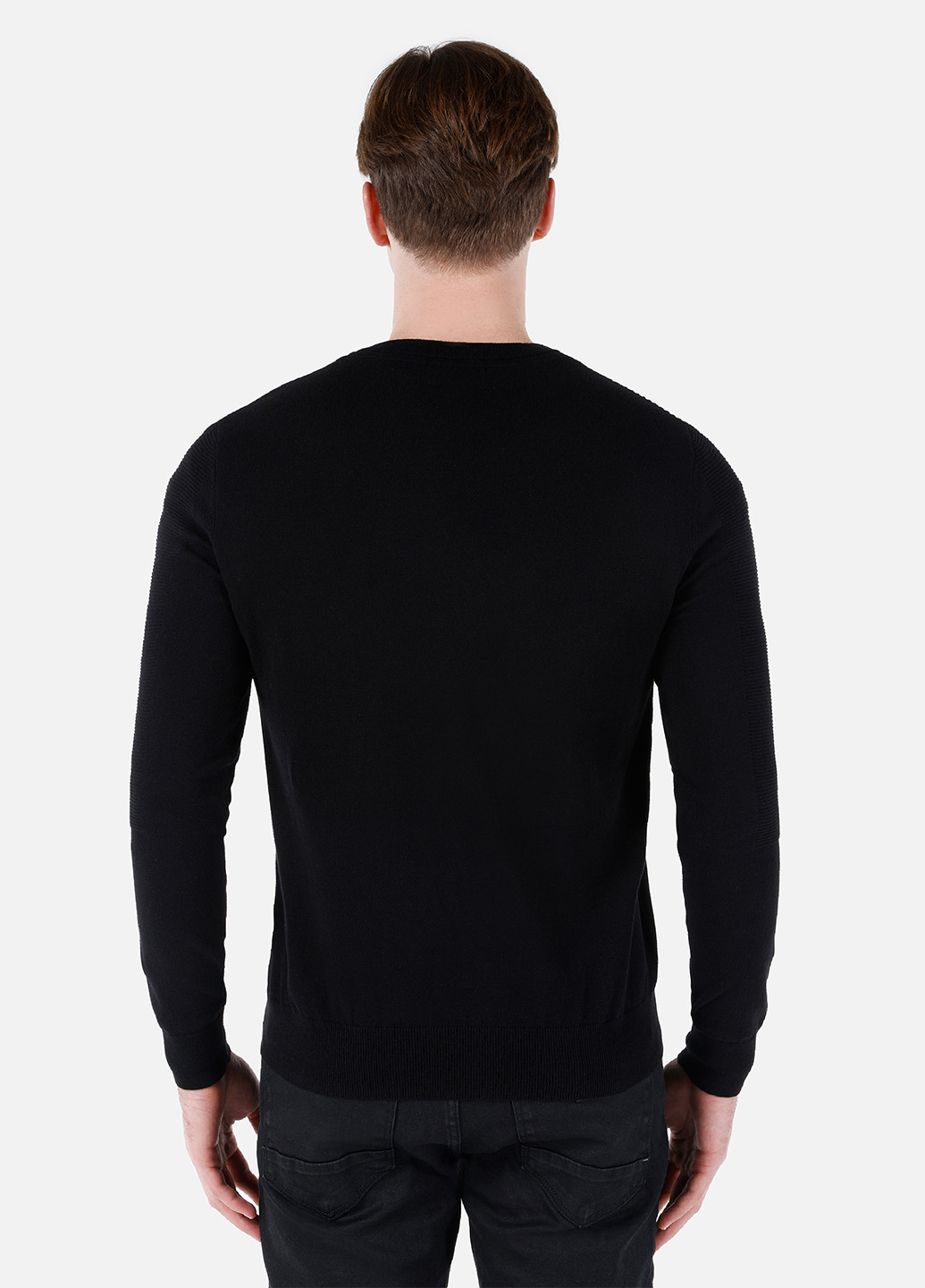 Чорний демісезонний светр джемпер Colin's