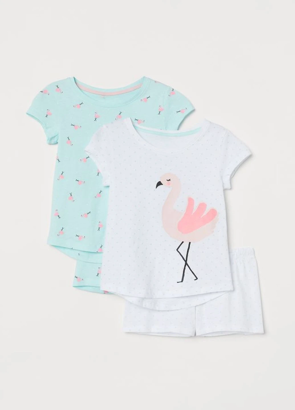 Мятная летняя футболка H&M