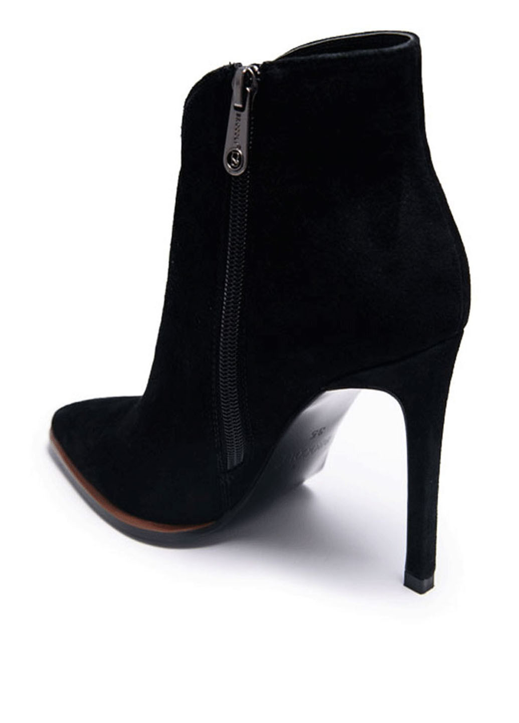 Черные демисезонная ботильоны Brocoli