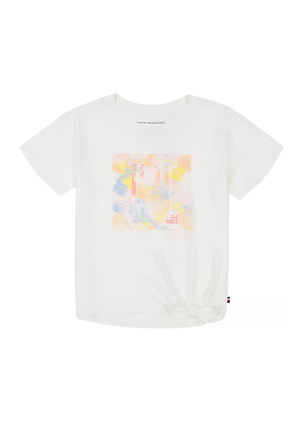 Біла літня футболка Tommy Hilfiger