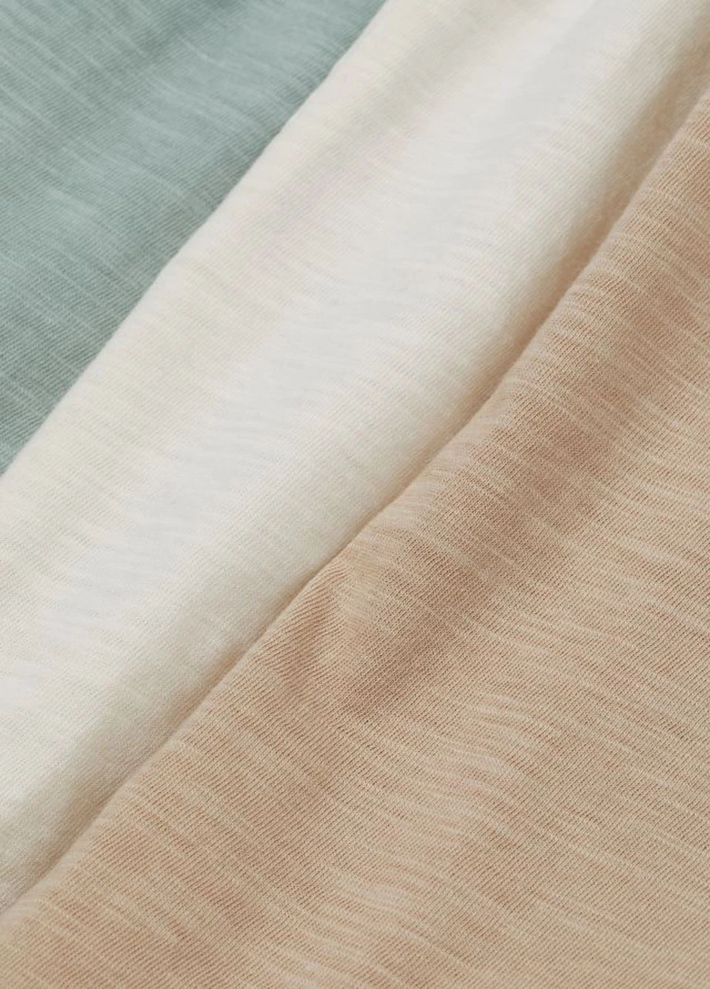Комбінована літня футболка H&M