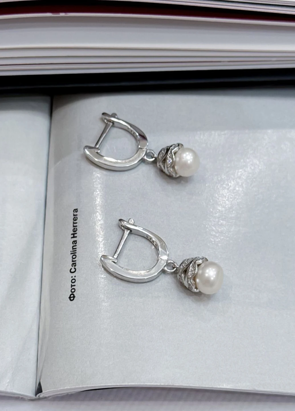 Сережки Silver Flame (307258463)