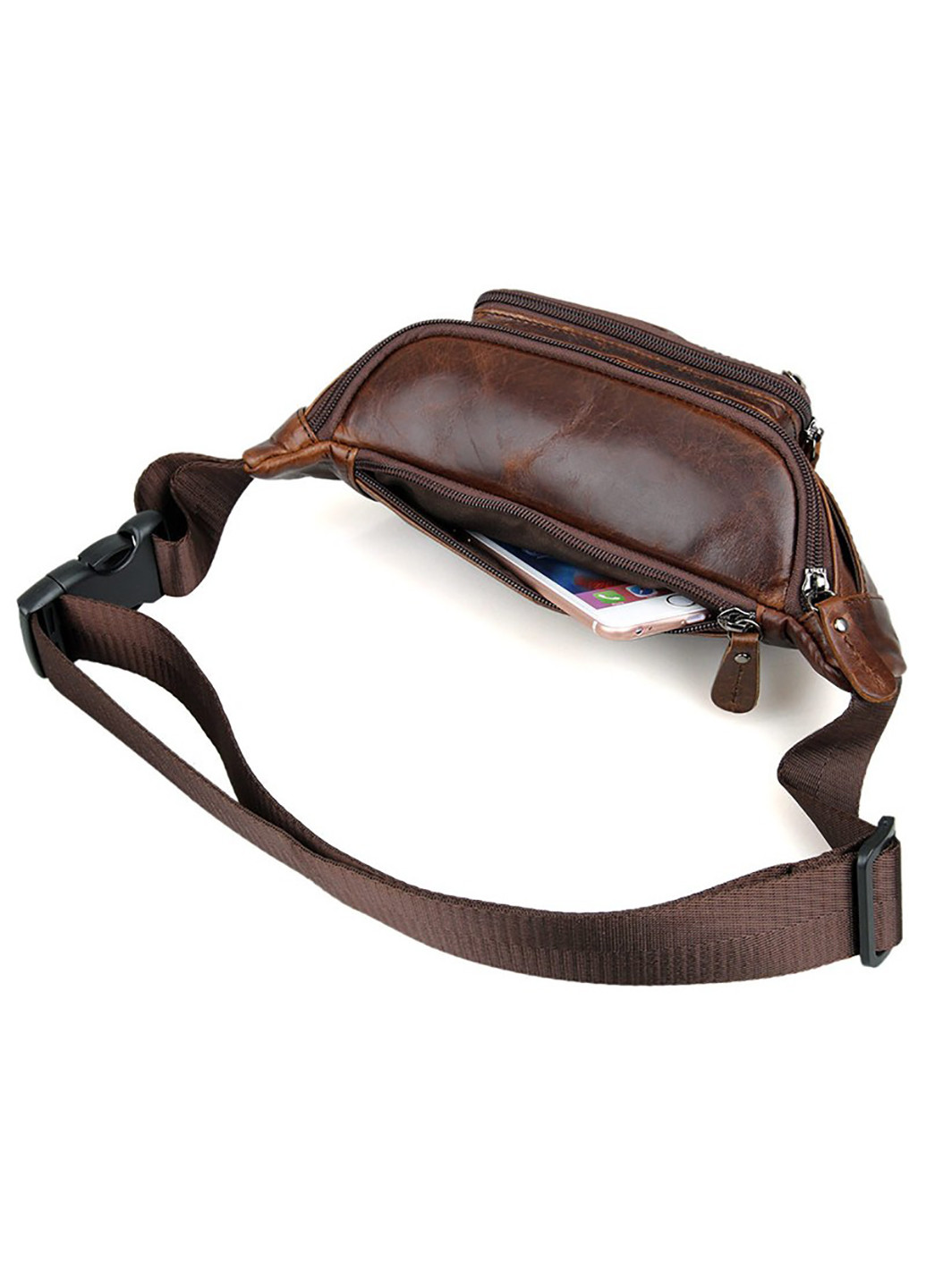 Мужская кожаная сумка 25,5х13 см Vintage (229458937)