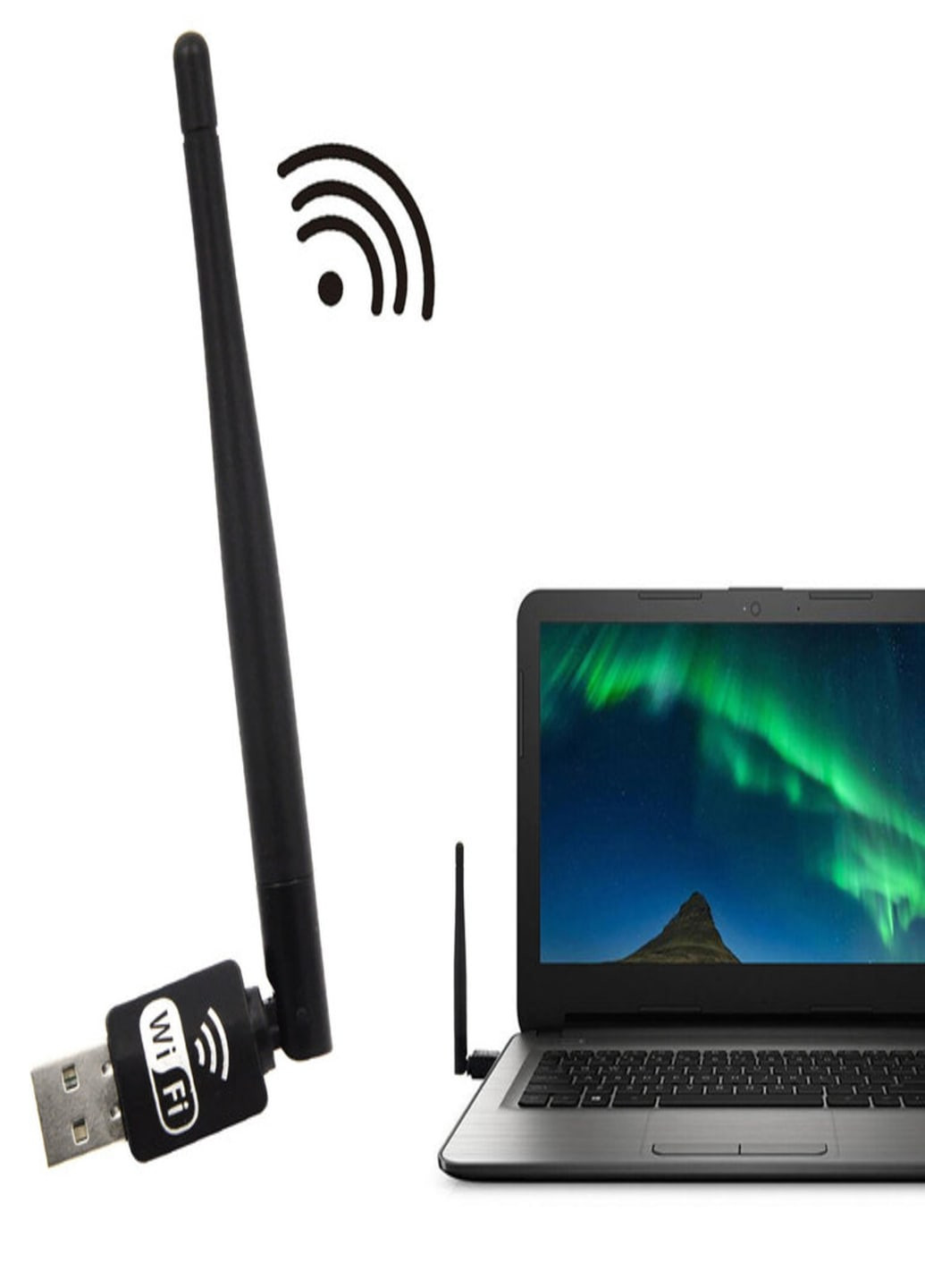 Сетевой WiFi адаптер 150 Мбит/с USB 2.0 с антенной 802.11N (2210548) Francesco Marconi (215118343)