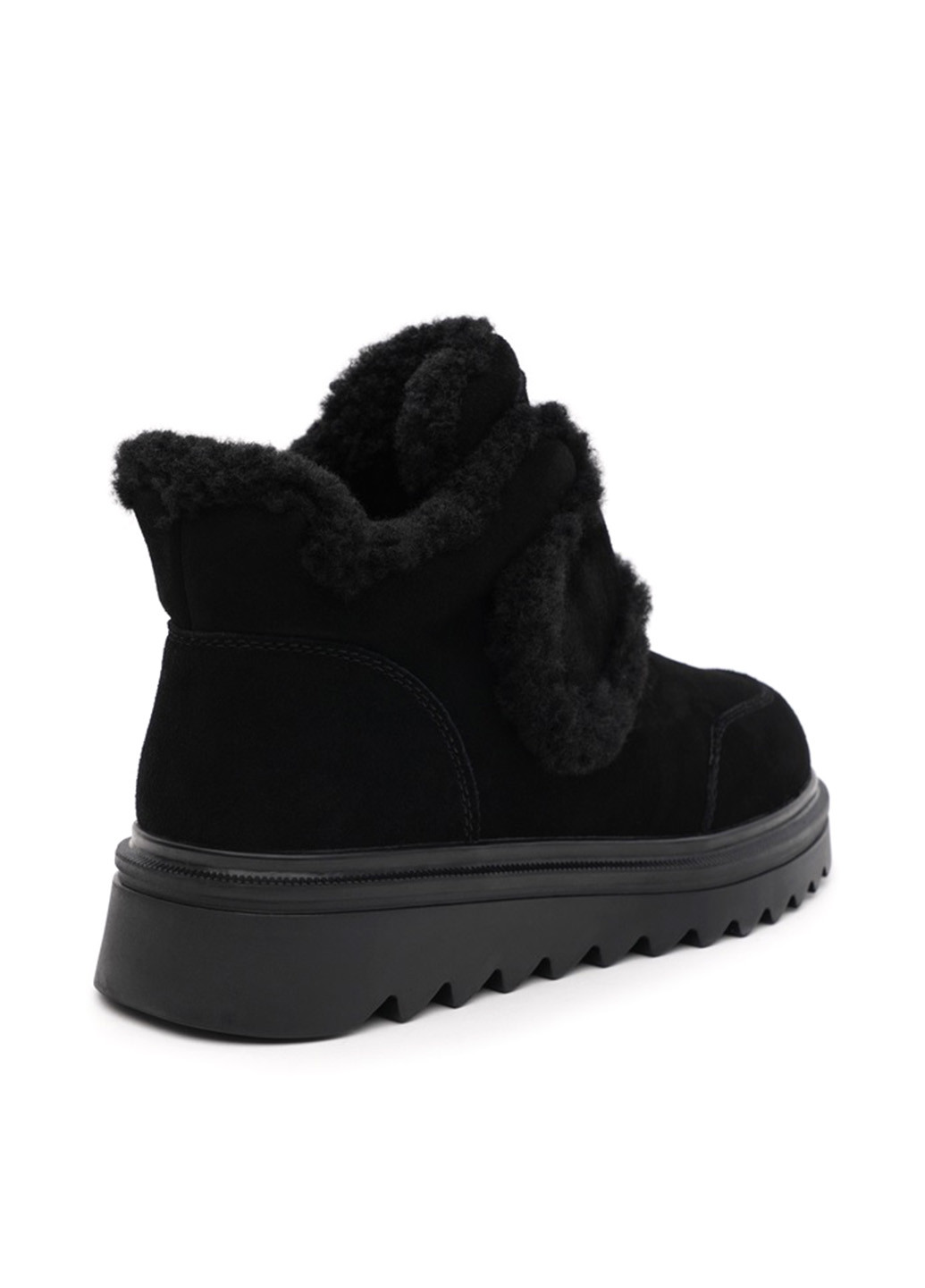 Зимние ботинки Lola Andy с мехом, волнистая подошва из натуральной замши