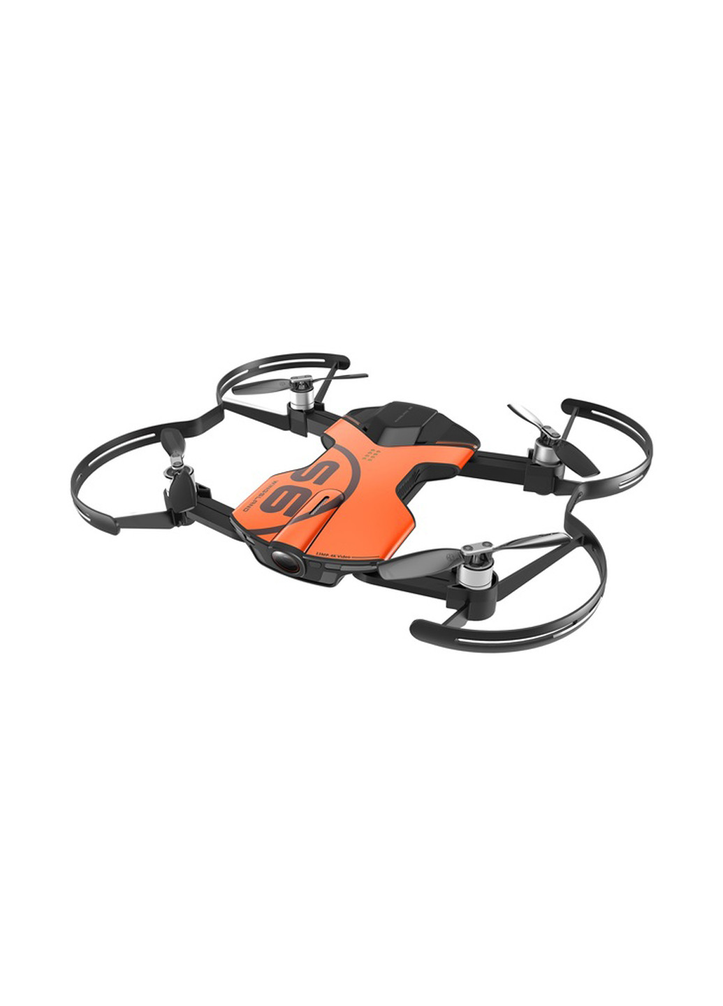 Дрон Wingsland s6 gps 4k pocket drone-2 batteries pack (orange) (136066183)