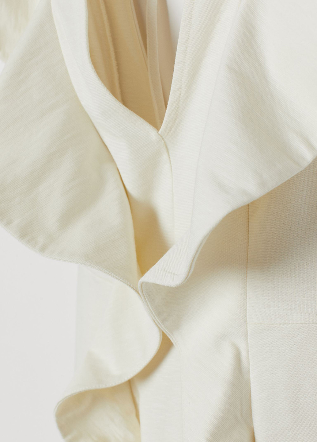 Молочна кежуал сукня H&M однотонна