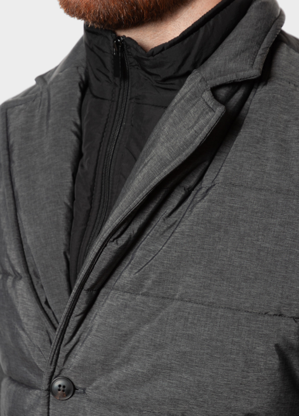 Сіра зимня куртка чоловіча Arber Далтон M2