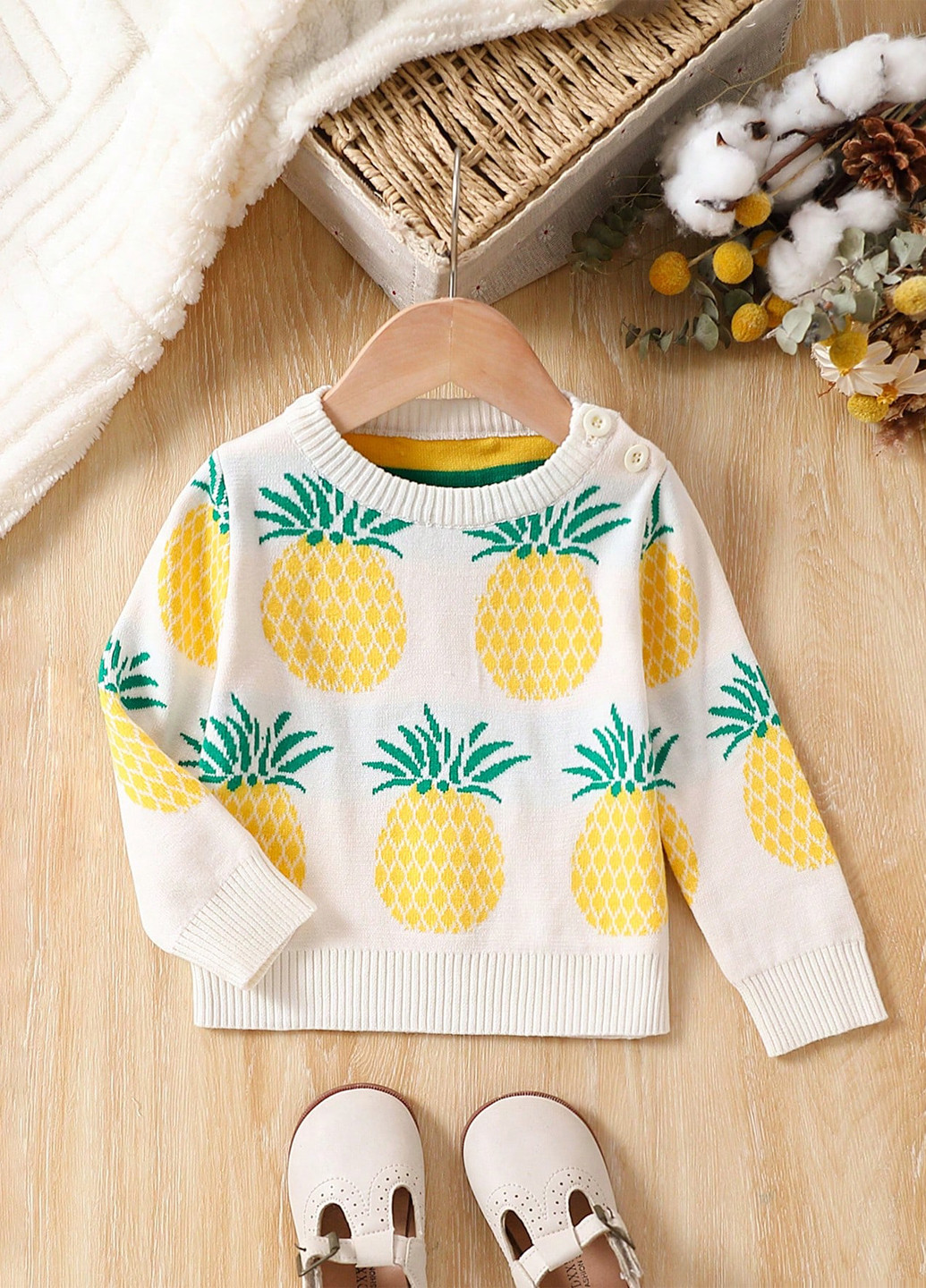 Молочний демісезонний джемпер джемпер SHEIN