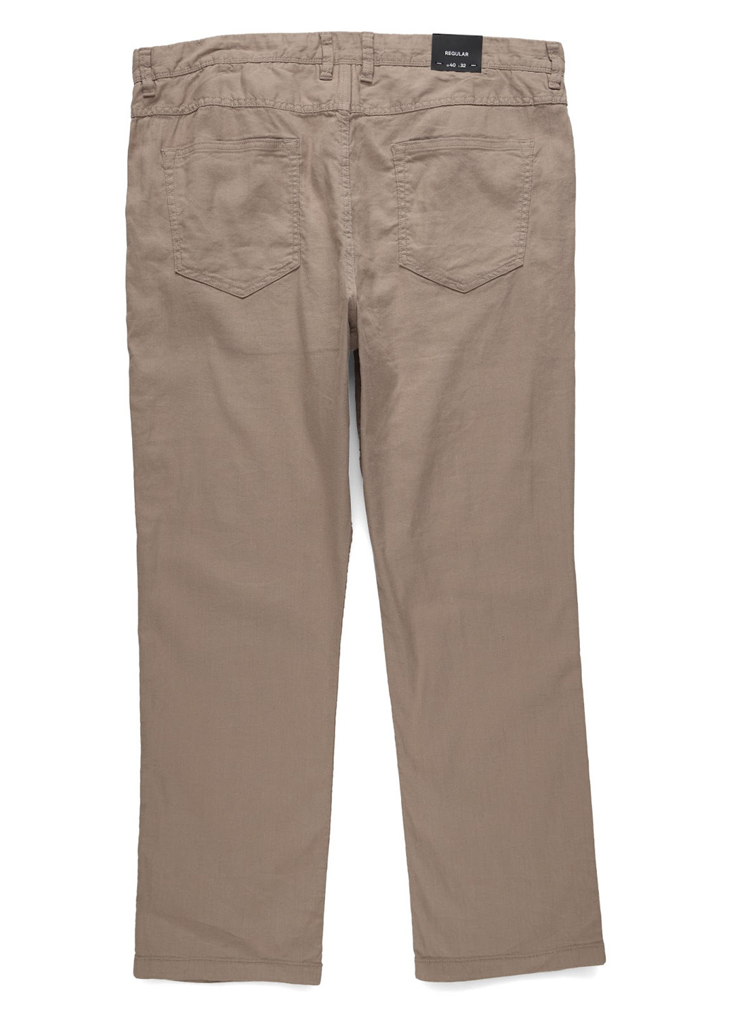 Бежевые кэжуал демисезонные зауженные брюки C&A