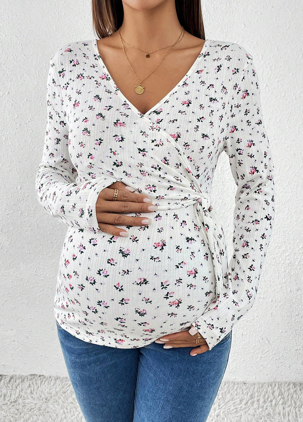 Лонгслив для беременных SHEIN (332388886)