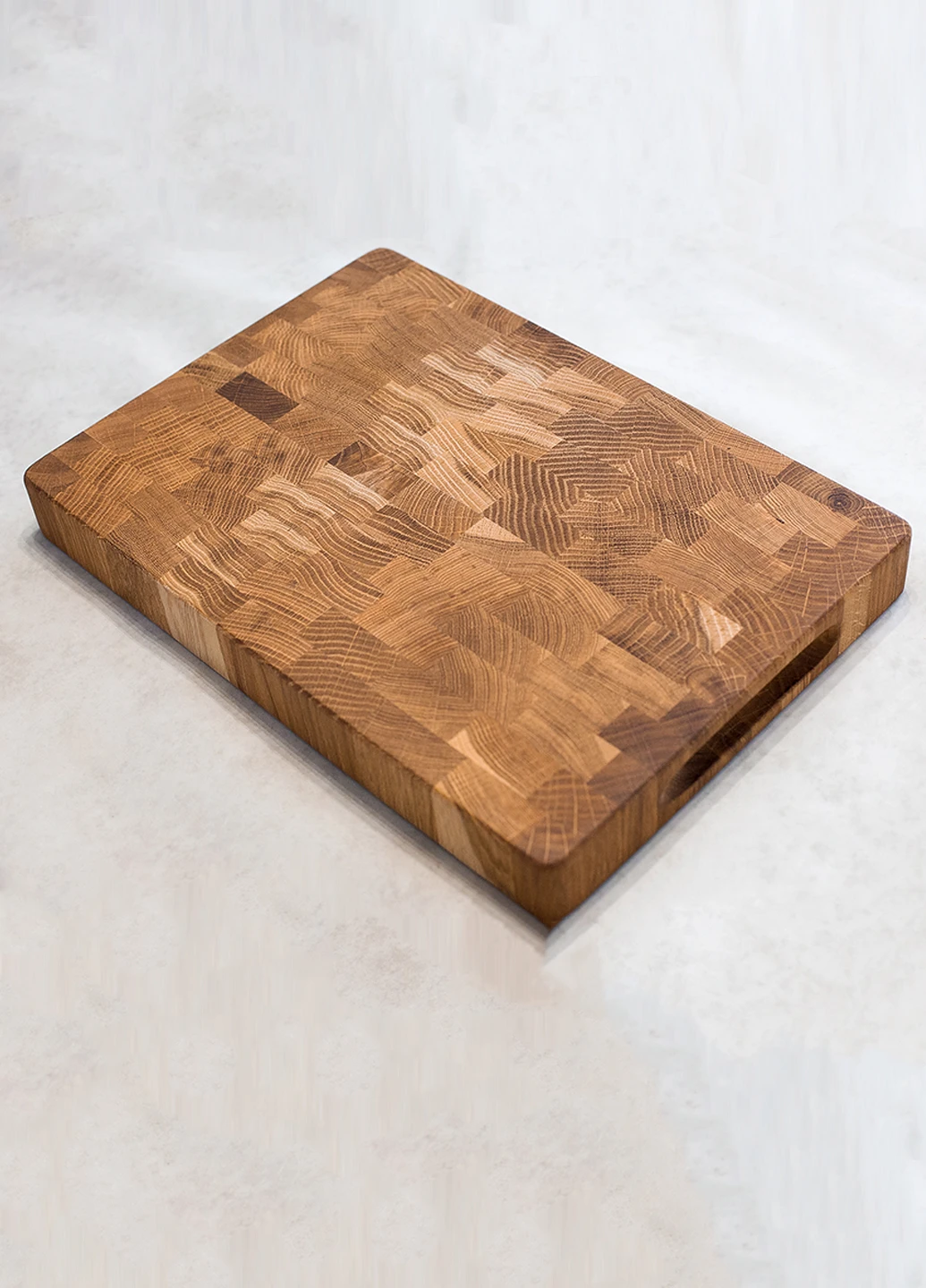 Торцева обробна кухонна дошка з натурального дуба 40х60х4см HouseWood (252434231)