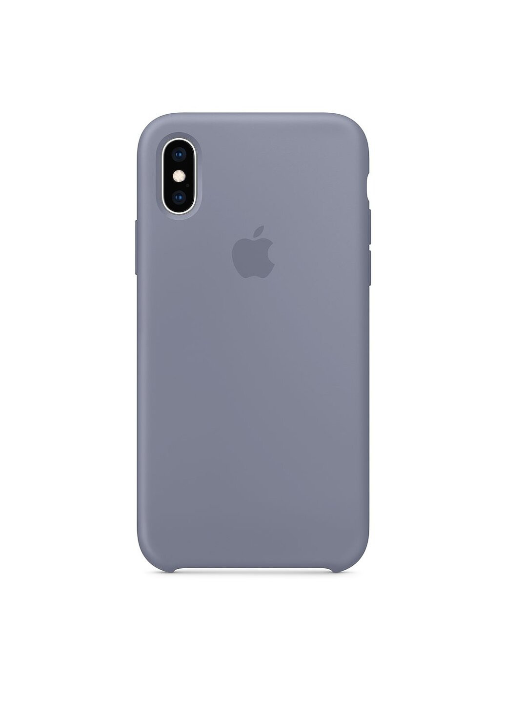 Чехол Silicone Case iPhone Xs/X lavender gray ARM (220820918)