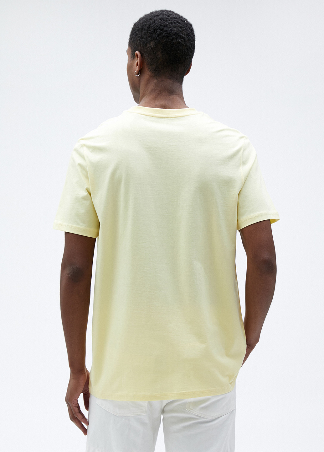 Светло-желтая футболка KOTON