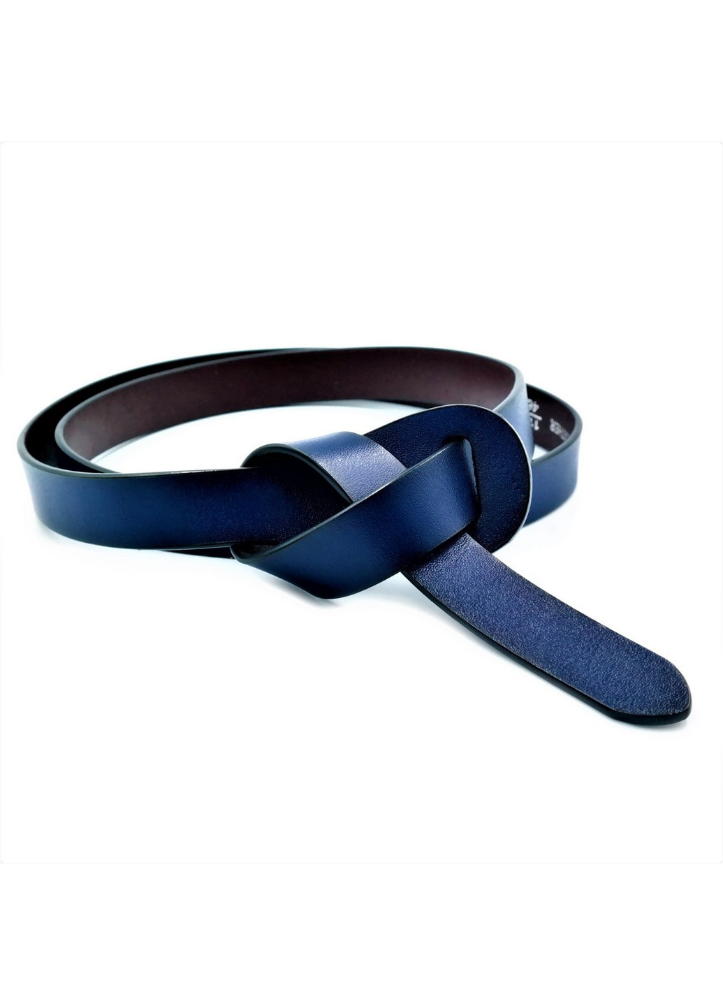 Кожаный ремень женский 100-110х2 см Weatro (211364482)