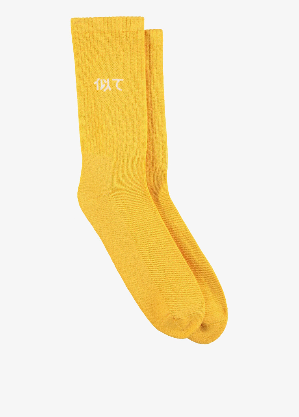 Горчичные носки UNITED4 надписи (329059712)