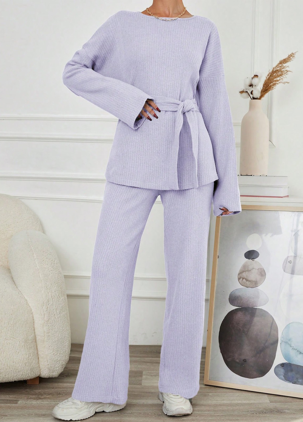 Костюм (лонгслив, брюки) SHEIN (330763394)