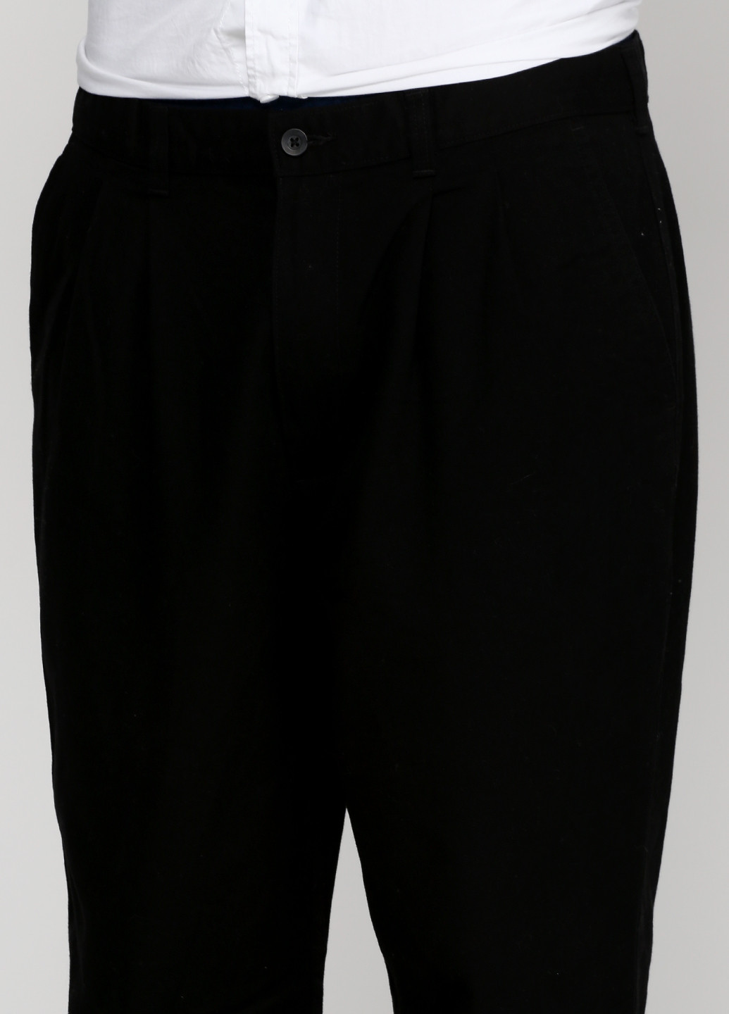 Черные кэжуал демисезонные прямые брюки George