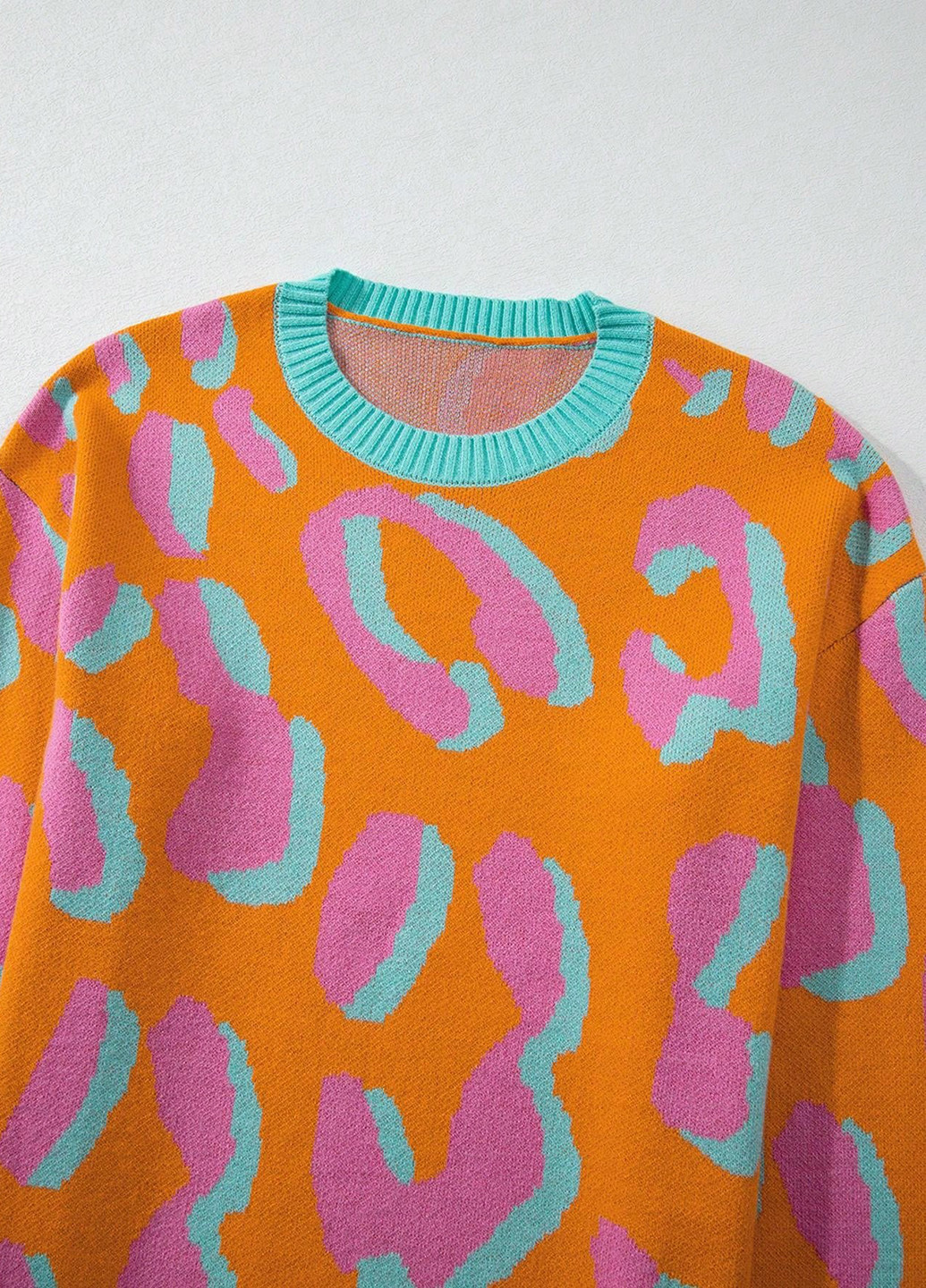 Помаранчевий демісезонний джемпер джемпер SHEIN