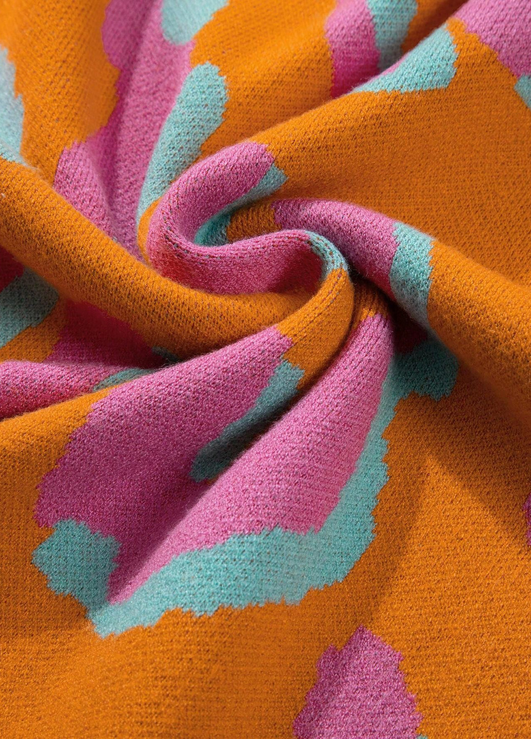 Помаранчевий демісезонний джемпер джемпер SHEIN