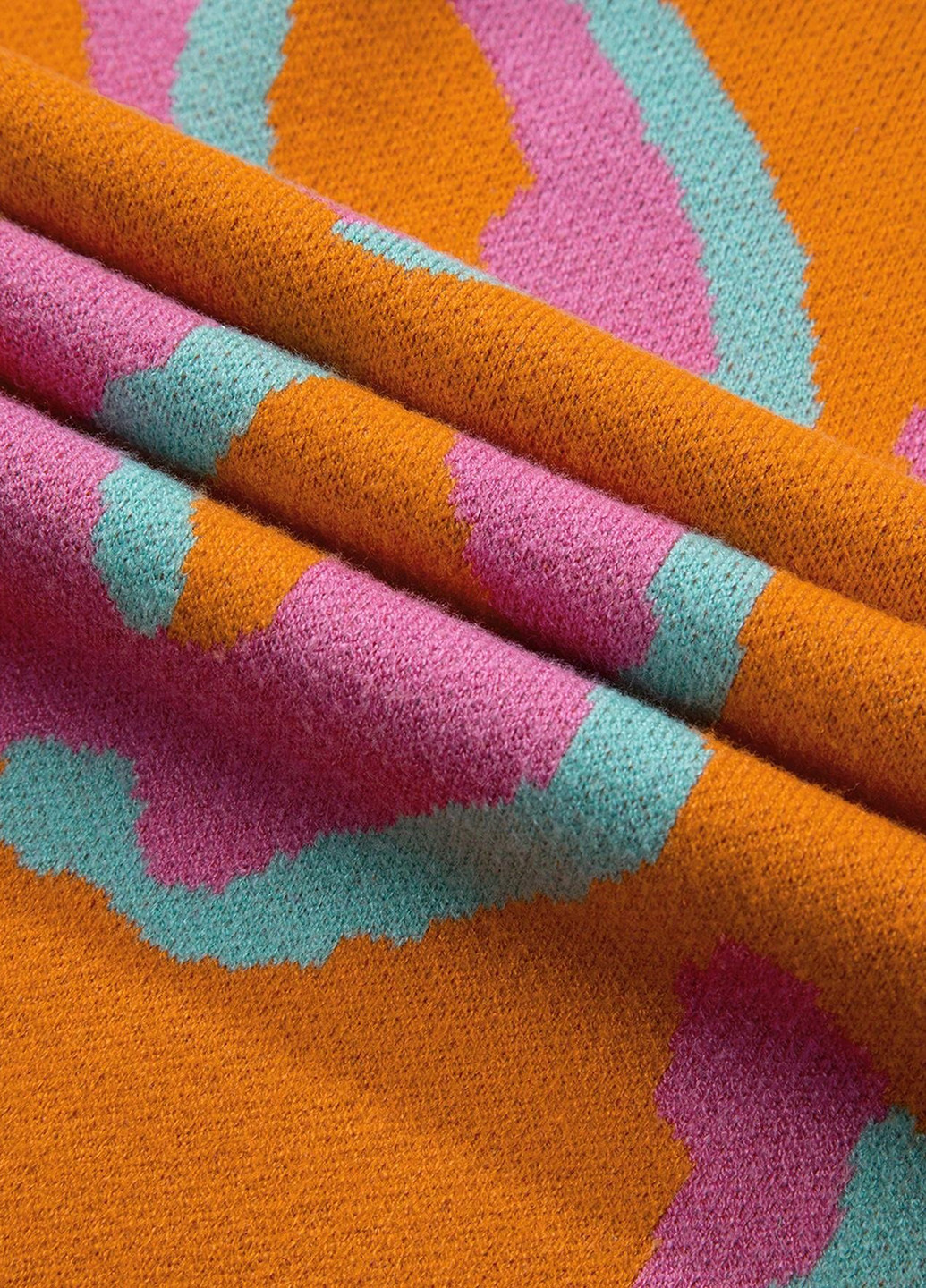 Помаранчевий демісезонний джемпер джемпер SHEIN