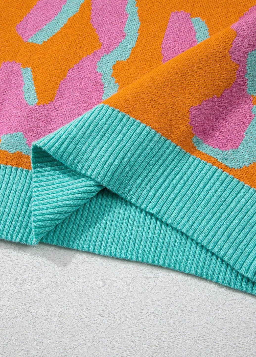 Помаранчевий демісезонний джемпер джемпер SHEIN