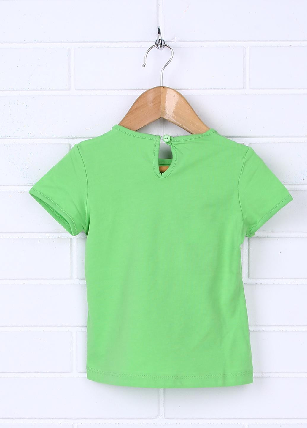Світло-зелена літня футболка Guru