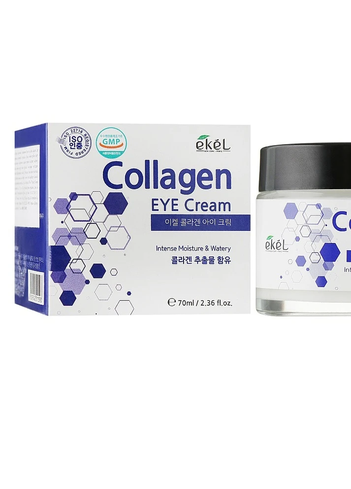 Ekel Зволожуючий крем для шкіри навколо очей, з колагеном Collagen Eye Cream, 70 мл — Крем, Південна Корея (251976246)