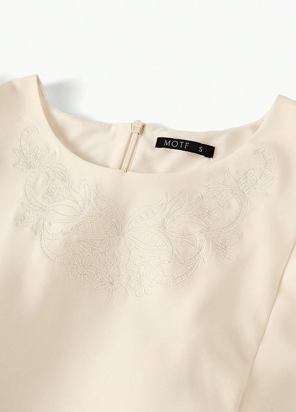 Кремовая блуза SHEIN