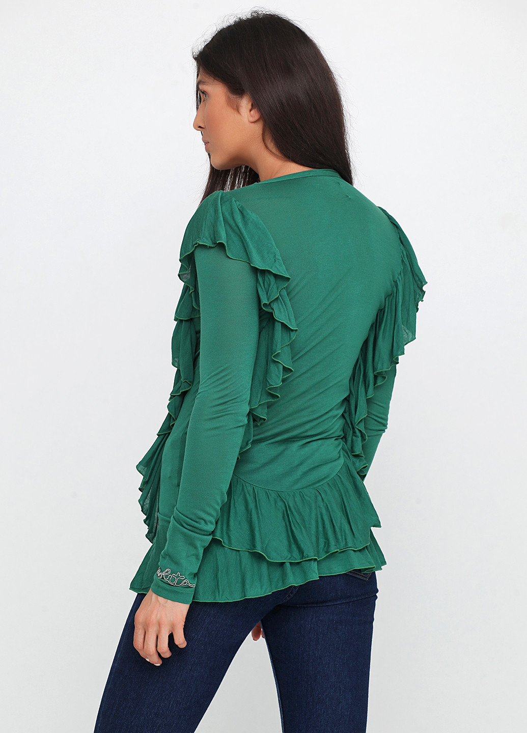 Зелена демісезонна блуза Nolita
