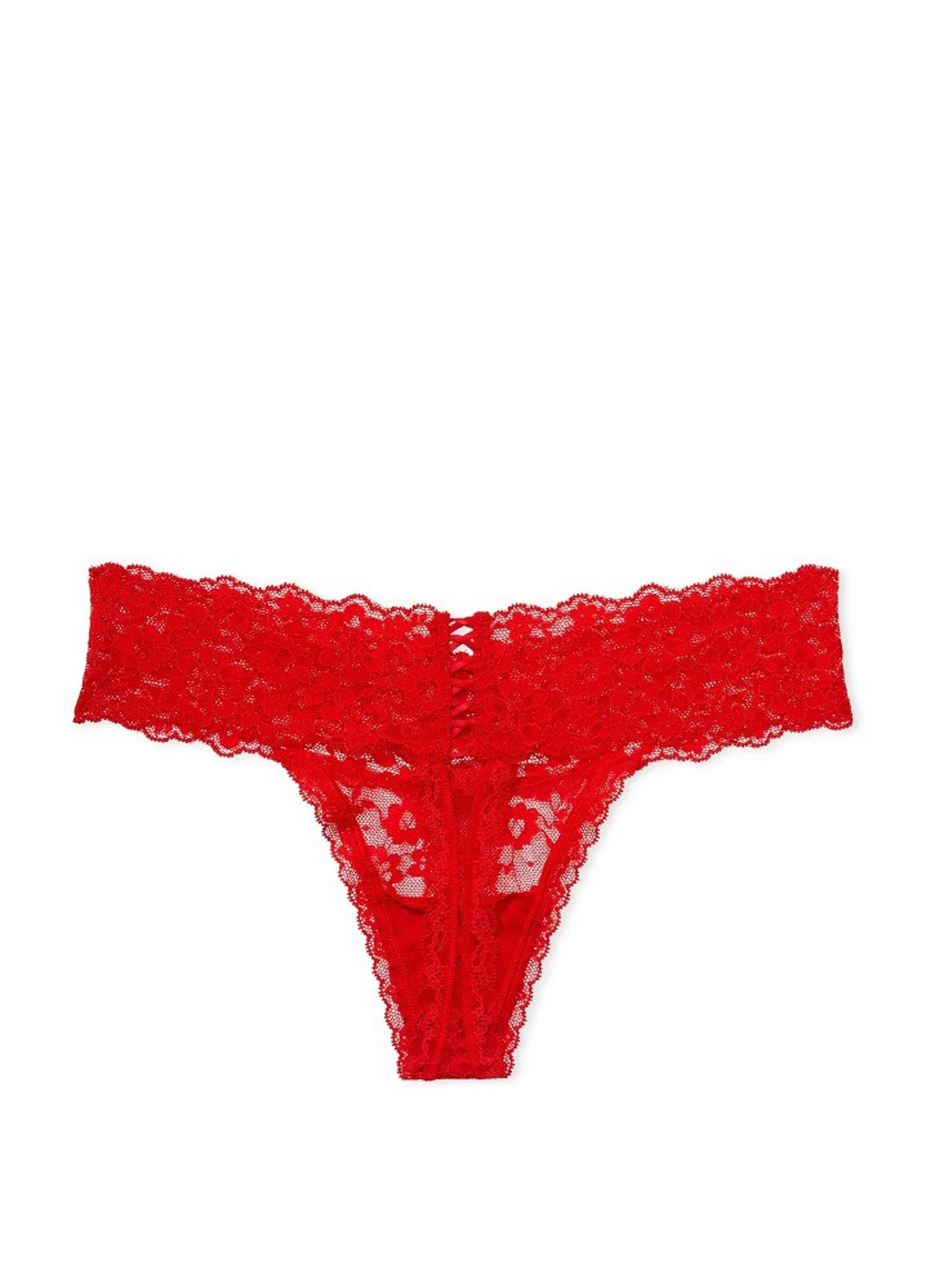 Красный демисезонный комплект (бюстгальтер, трусики) Victoria's Secret