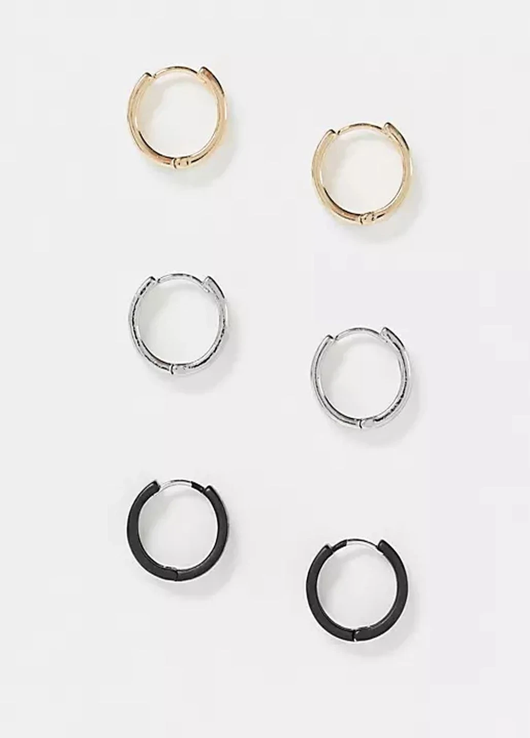 Комплект Серег 3 Пари Asos (228731144)