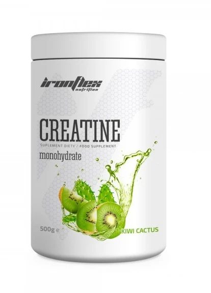 Креатин моногідрат IronFlex Nutrition Creatine Monohydrate 500 g (Kiwi cactus) Iron Flex (254371916)