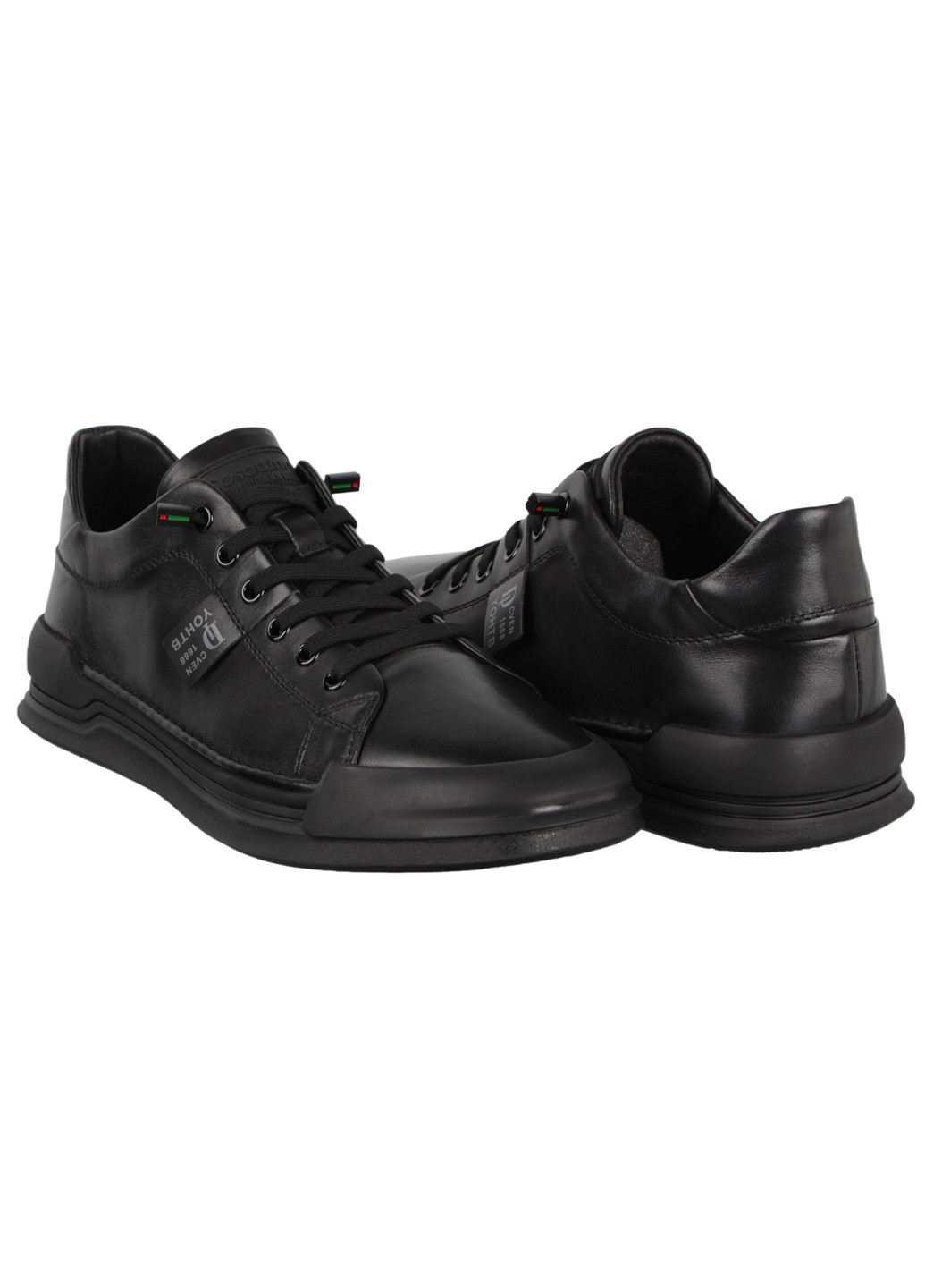 Черные демисезонные мужские кроссовки 198037, черный, 45, 2999860530629 Cosottinni