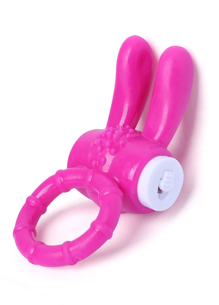 Эрекционное кольцо с вибрацией Кролик Langsha (256419071)