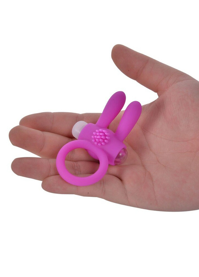 Эрекционное кольцо с вибрацией Кролик Langsha (256419071)