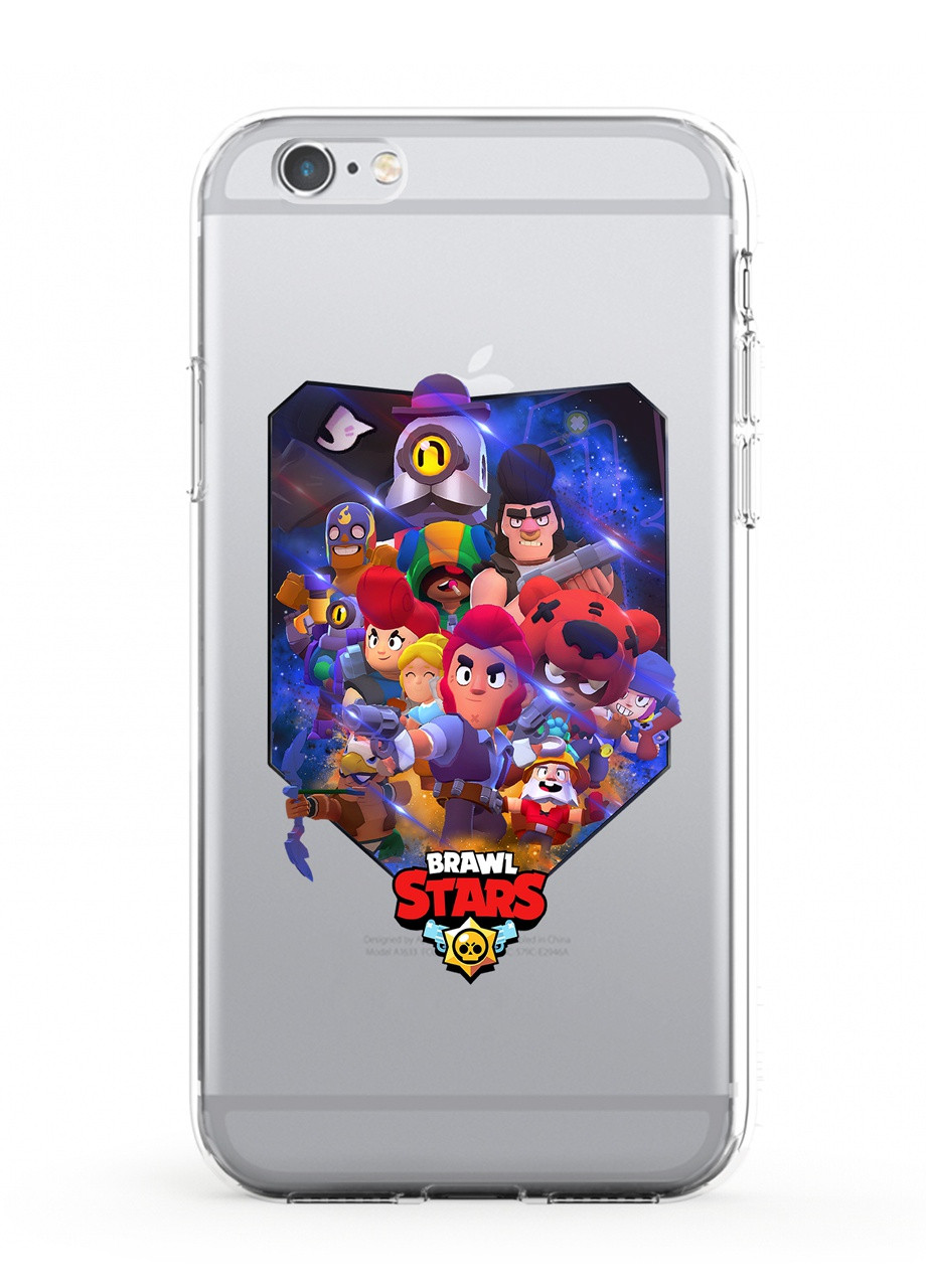 Чехол силиконовый Apple Iphone 11 Бравл Старс (Brawl Stars) (9230-1003) MobiPrint (219283912)