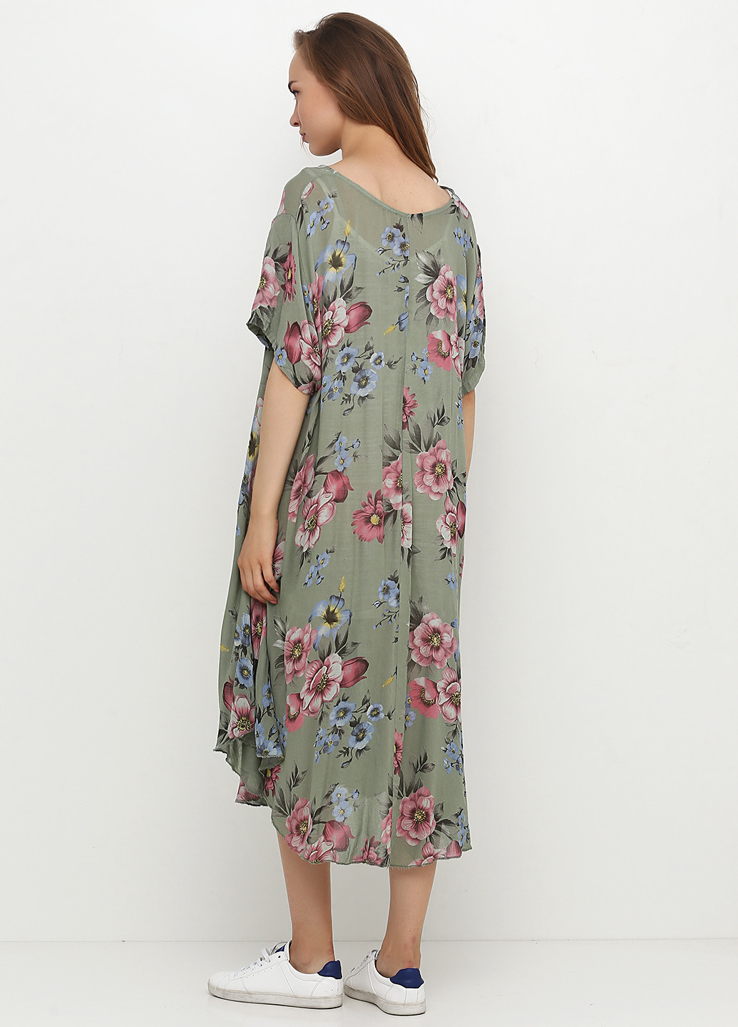 Оливковое кэжуал платье New Collection