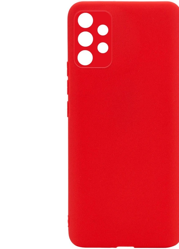 Силиконовый чехол Candy Full Camera для Samsung Galaxy A72 4G / A72 5G Красный / Red (is_00000048026_7) Epik (238479470)