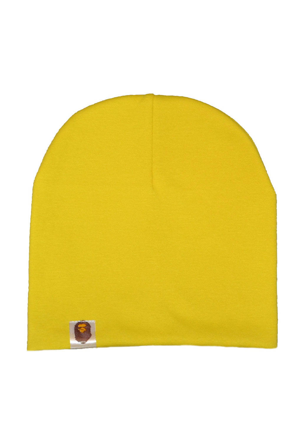Шапка Sweet Hats однотонная жёлтая кэжуал
