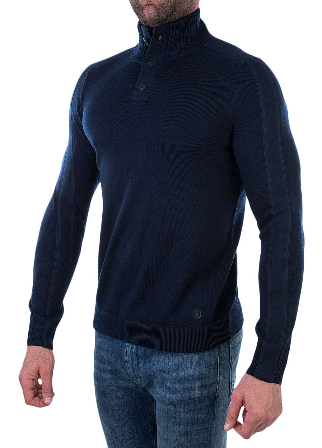 Синий зимний свитер Bogner