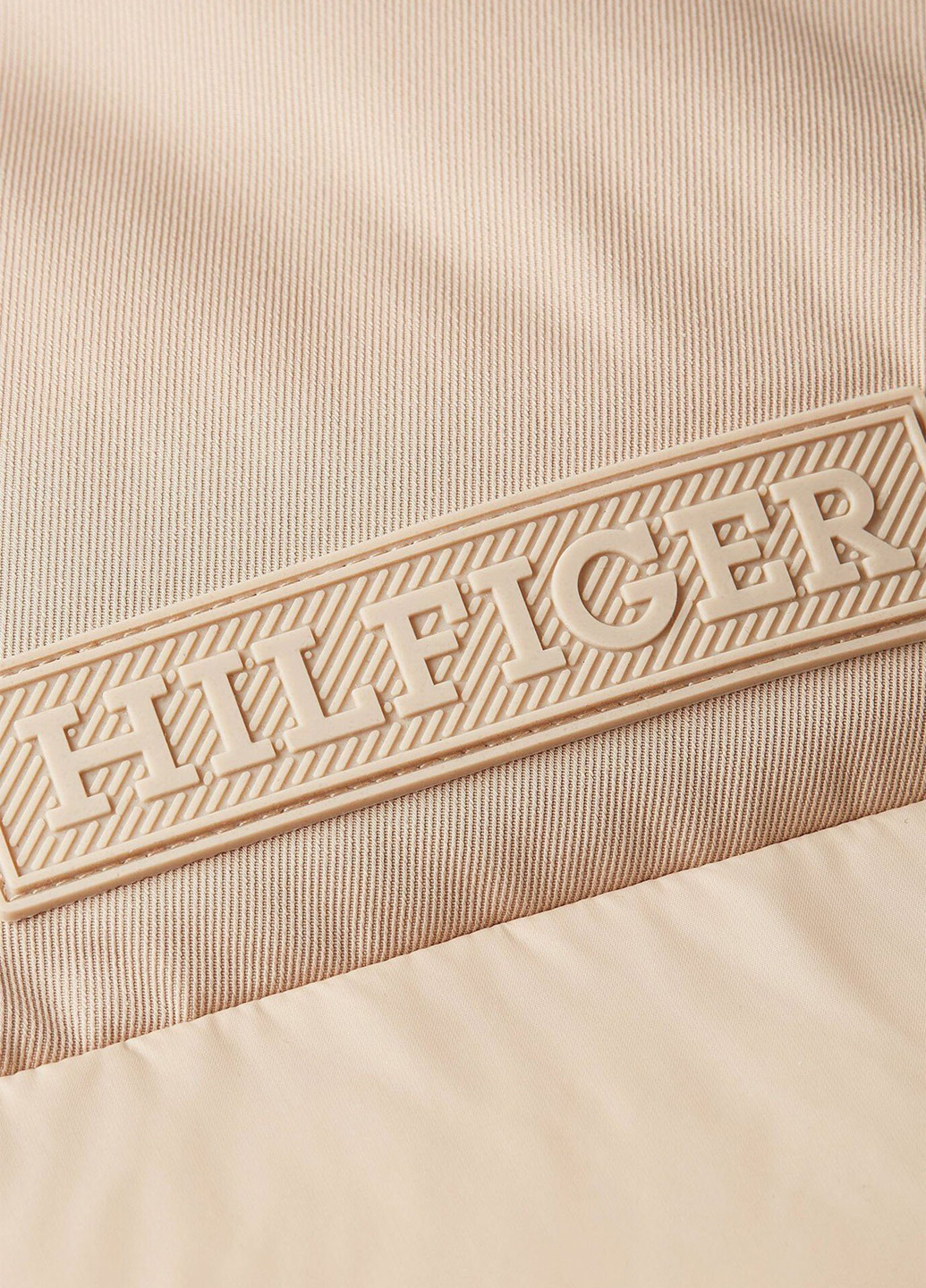 Бежевая зимняя куртка куртка-пальто Tommy Hilfiger