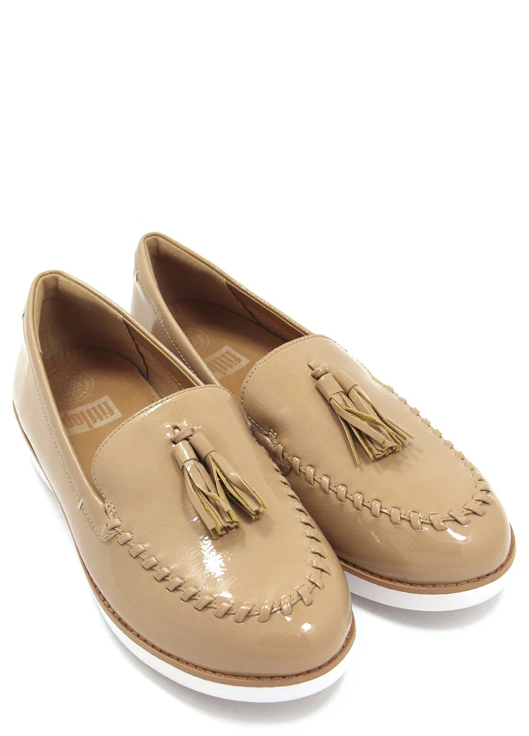 Fitflop Женские лоферы лоферы бежевый з искусственная кожа, — демисезон (243032694)