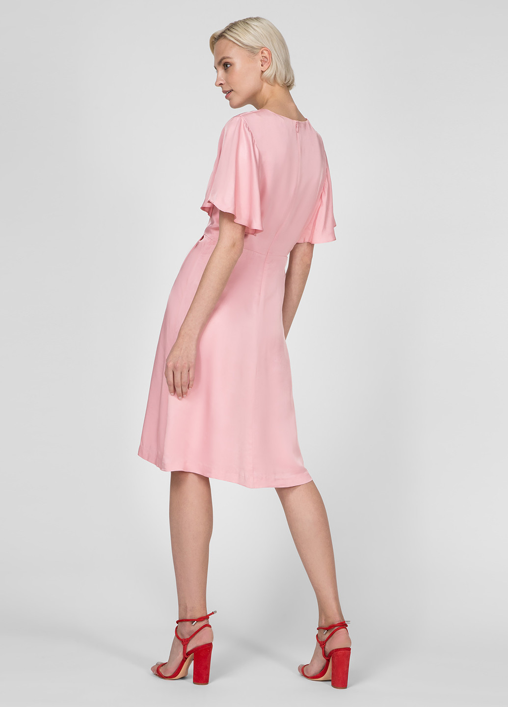 Світло-рожева кежуал сукня а-силует Gant однотонна
