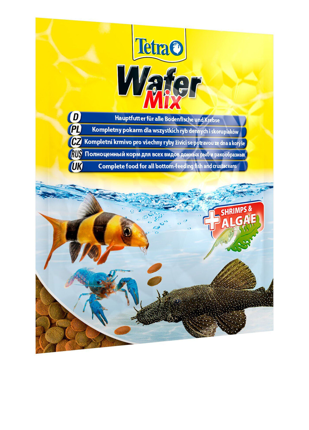 Сухой корм для донных аквариумных рыб в пластинках, 15 г Tetra (201658355)