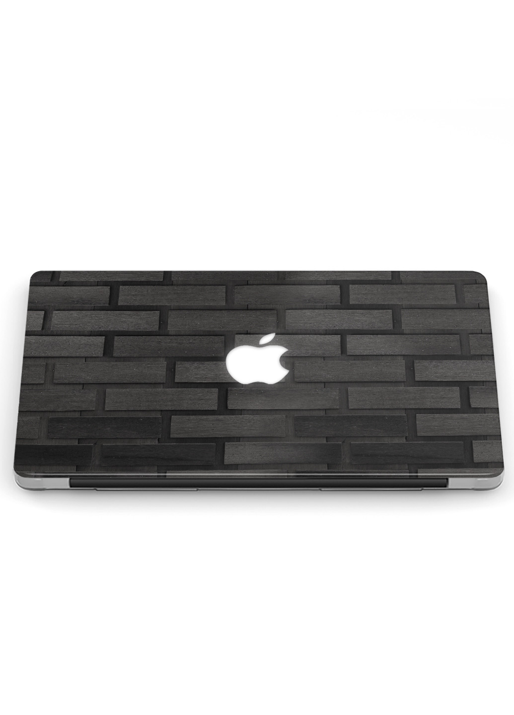 Чехол пластиковый для Apple MacBook 12 A1534 / A1931 Черный кирпич (Black brick) (3365-2334) MobiPrint (218858480)