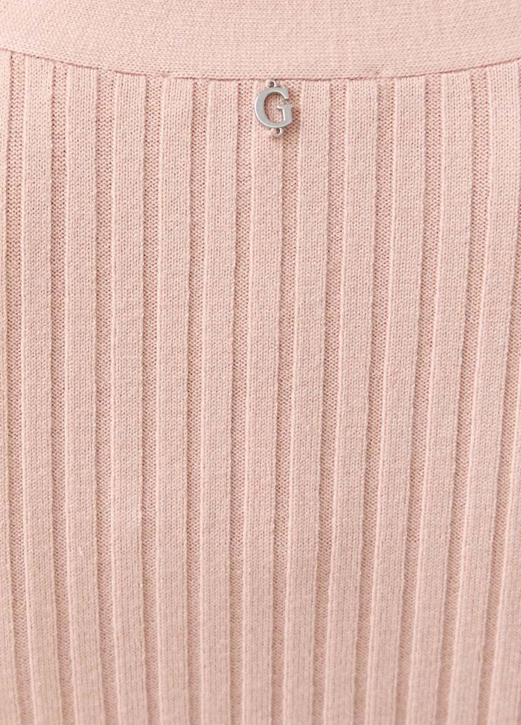 Рожевий демісезонний светр пуловер Guess