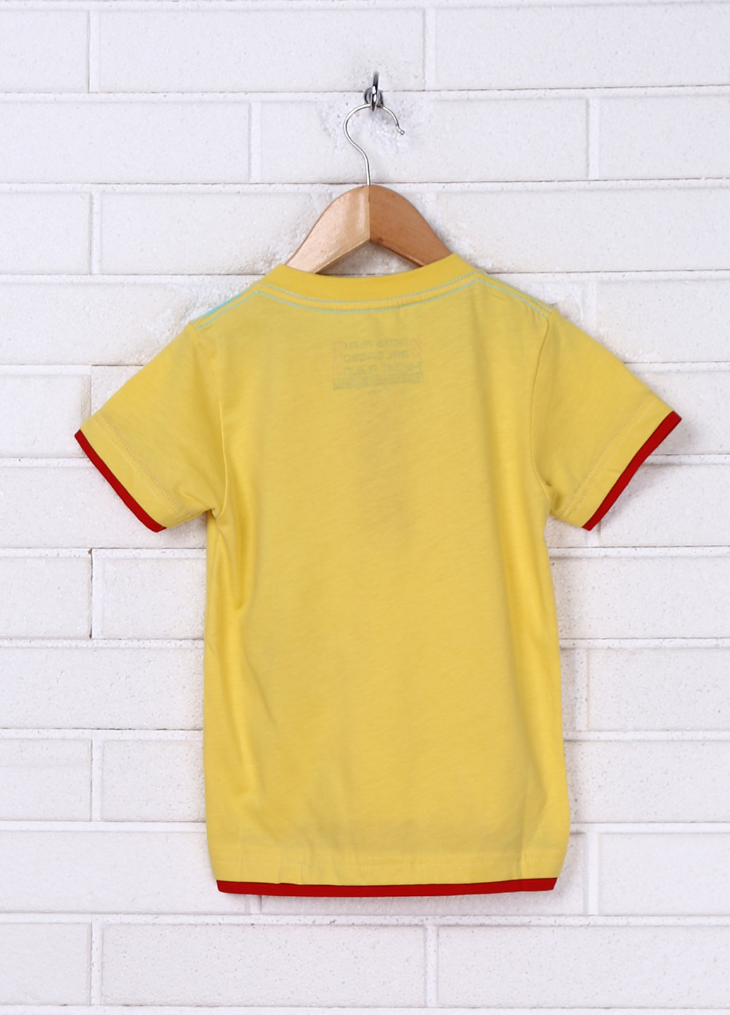 Жовта літня футболка з коротким рукавом Almis