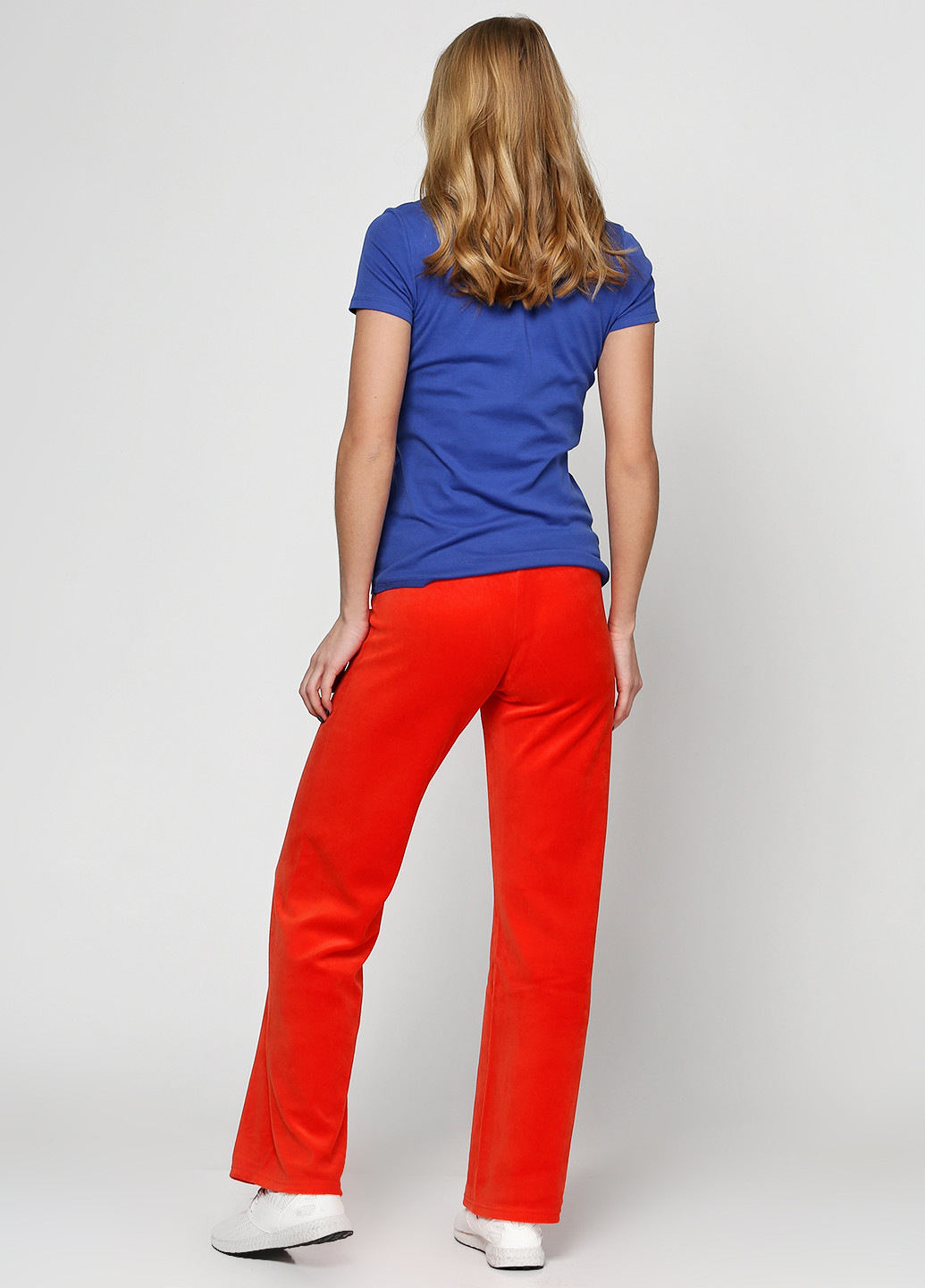 Красные кэжуал демисезонные прямые брюки Juicy Couture